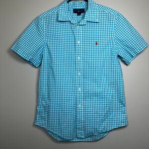 Ralph Lauren SS Button Down Dress Shirt XL Boys